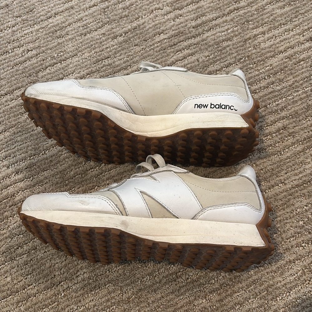 New Balance Women's Cream and Brown Shoes